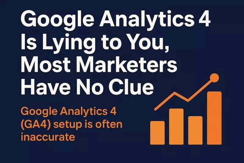 Google Analytics 4 is Lying