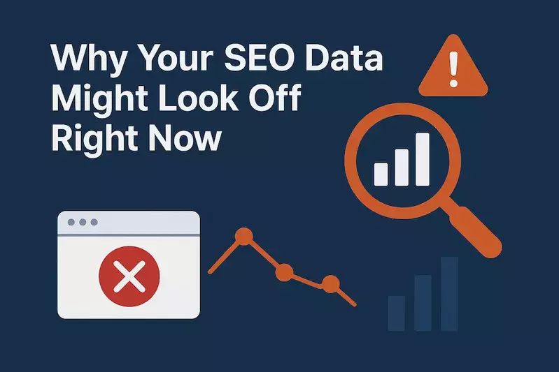 SEO data looks off