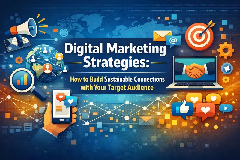 Digital marketing strategies to build relationships with target audience